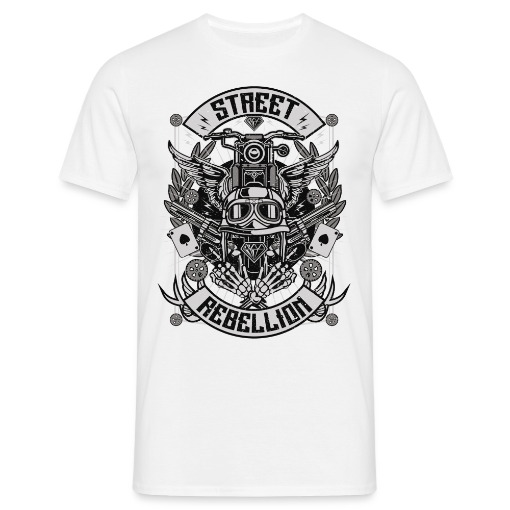 Männer T-Shirt - Weiß