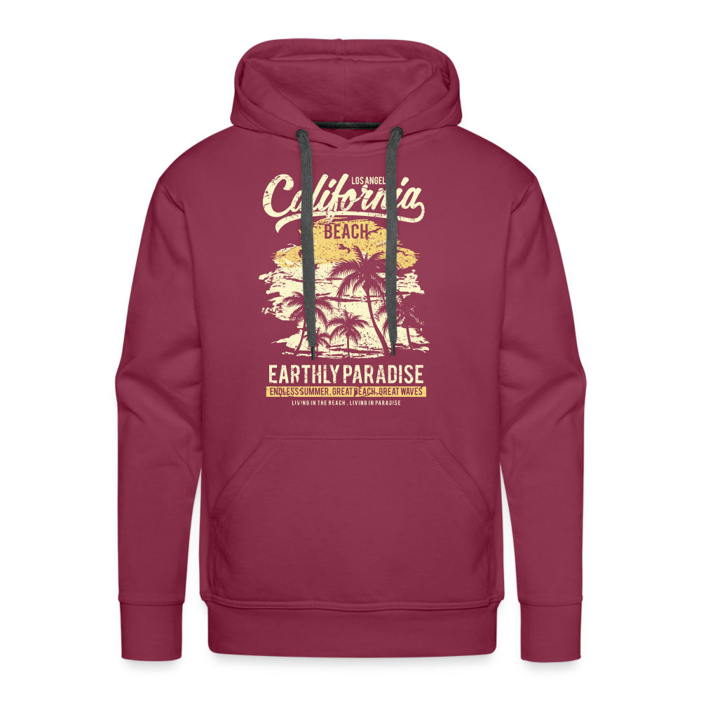 Männer Premium Hoodie - Bordeaux