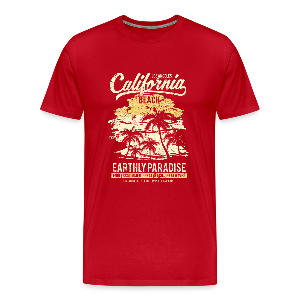 Männer Premium T-Shirt - Rot