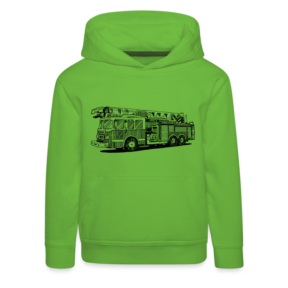 Kinder Premium Hoodie - Hellgrün
