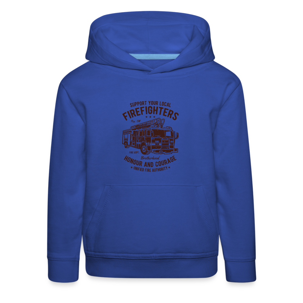 Kinder Premium Hoodie - Royalblau