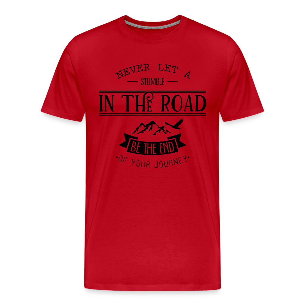Männer Premium T-Shirt - Rot