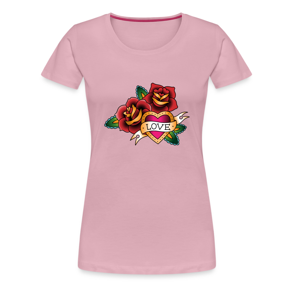 Frauen Premium T-Shirt - Hellrosa