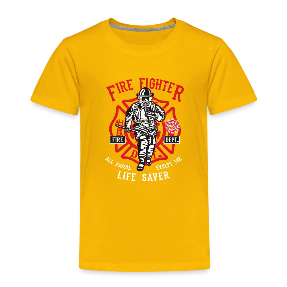 Kinder Premium T-Shirt - Sonnengelb