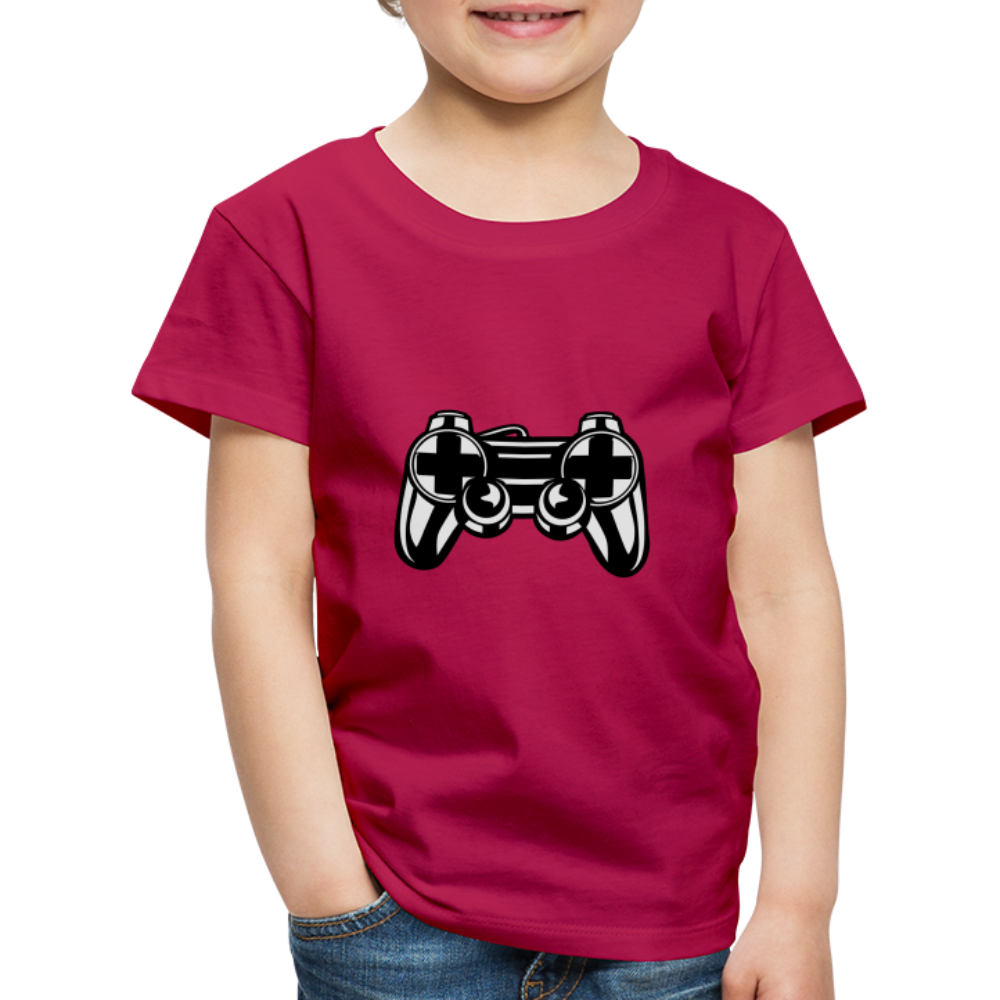 Kinder Premium T-Shirt - dunkles Pink