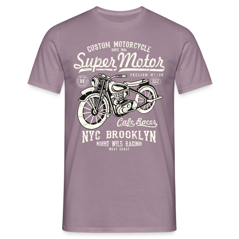 Männer T-Shirt - Lilagrau