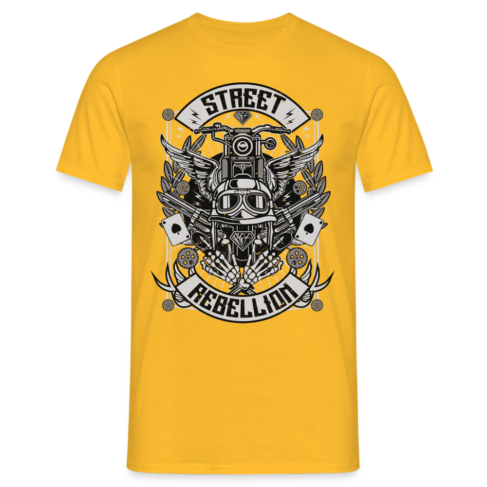 Männer T-Shirt - Gelb