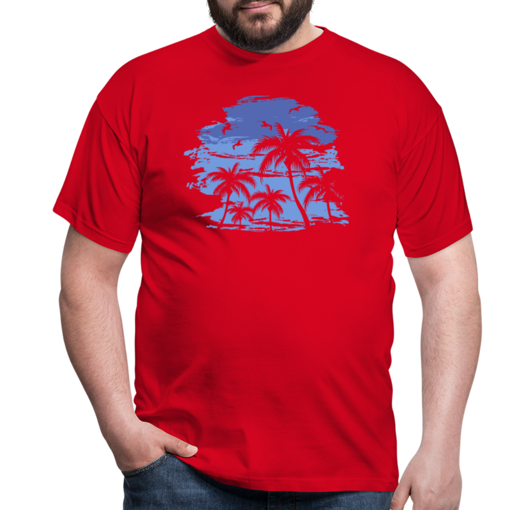 Männer T-Shirt - Rot