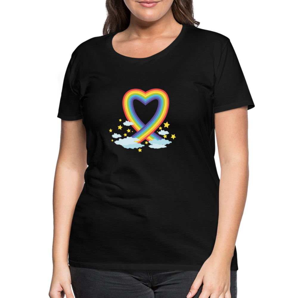 Frauen Premium T-Shirt - Schwarz