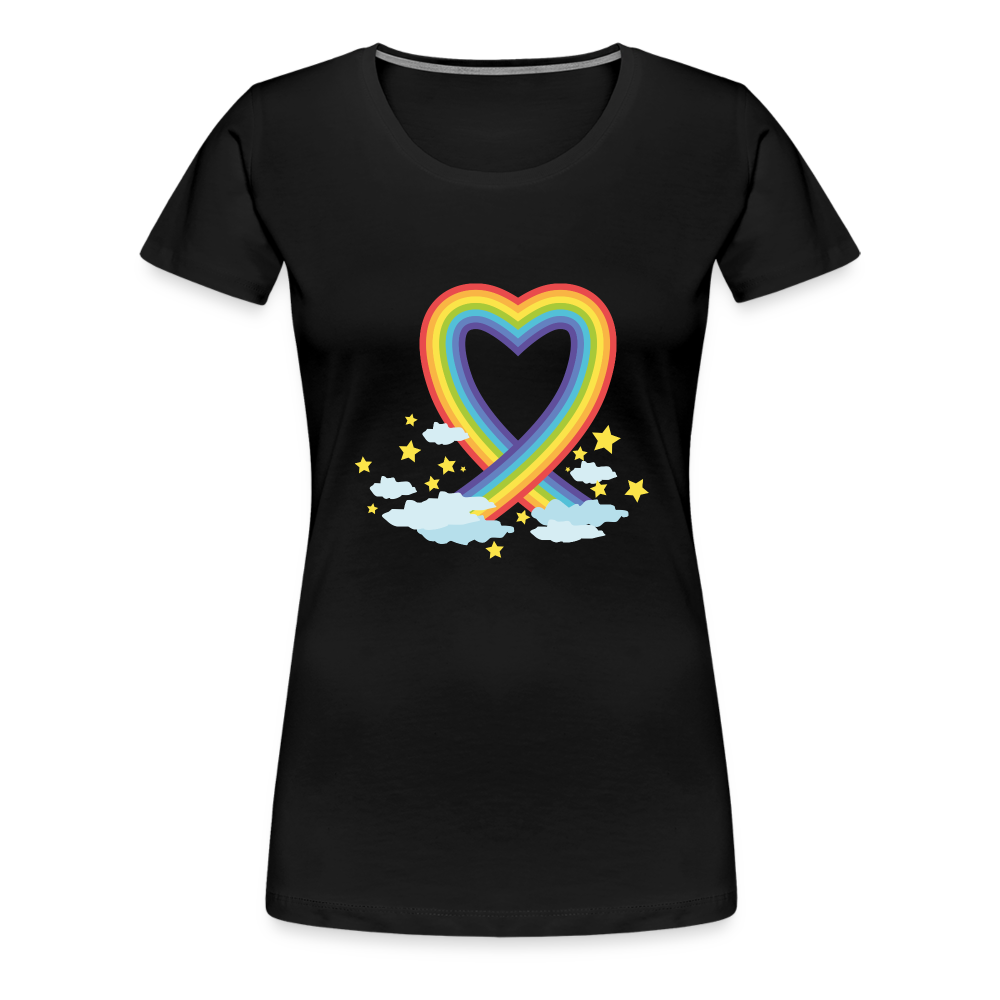Frauen Premium T-Shirt - Schwarz
