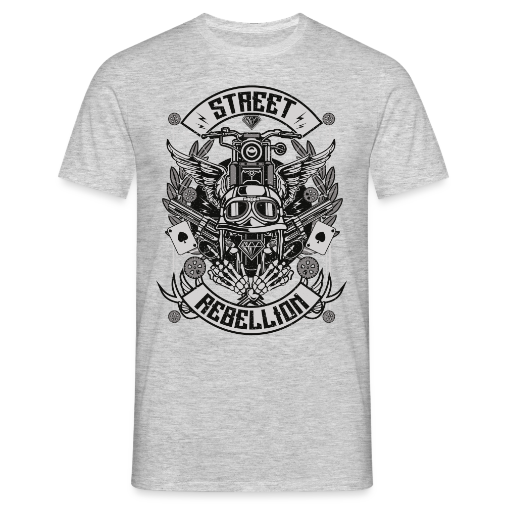 Männer T-Shirt - Grau meliert