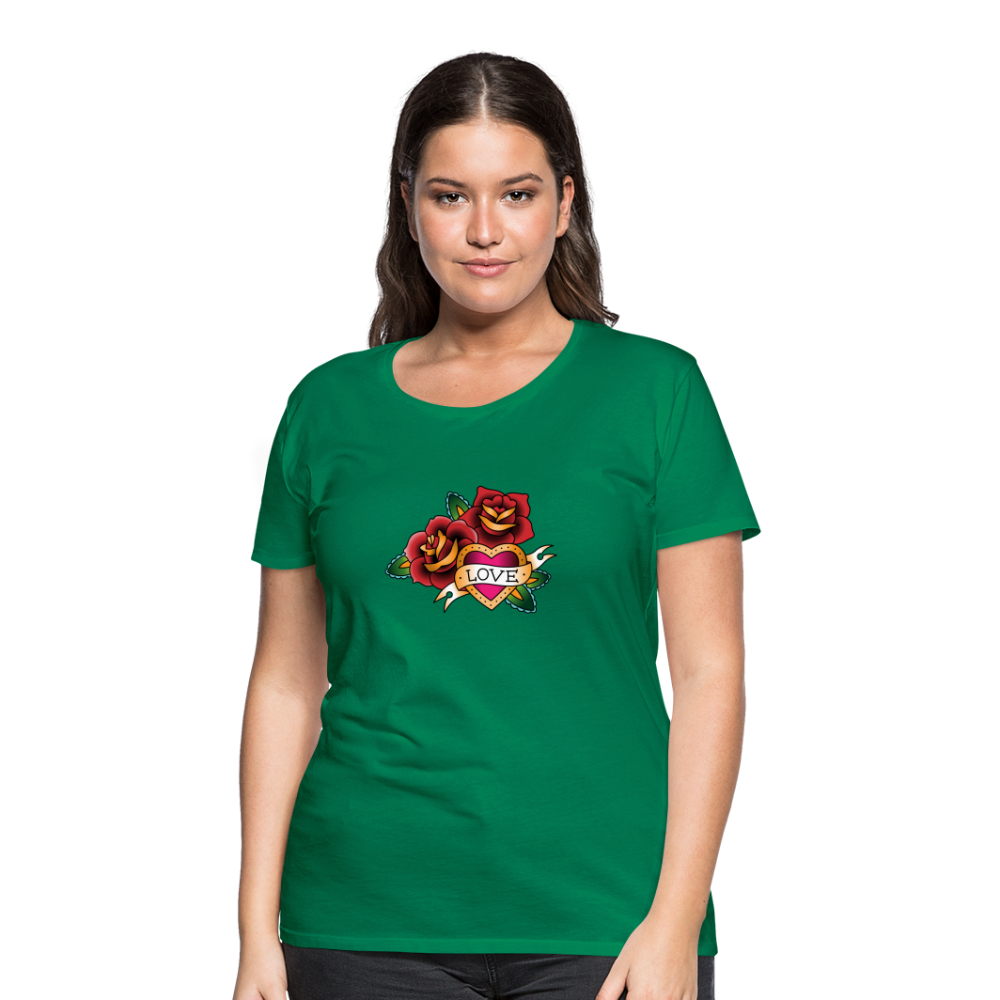 Frauen Premium T-Shirt - Kelly Green