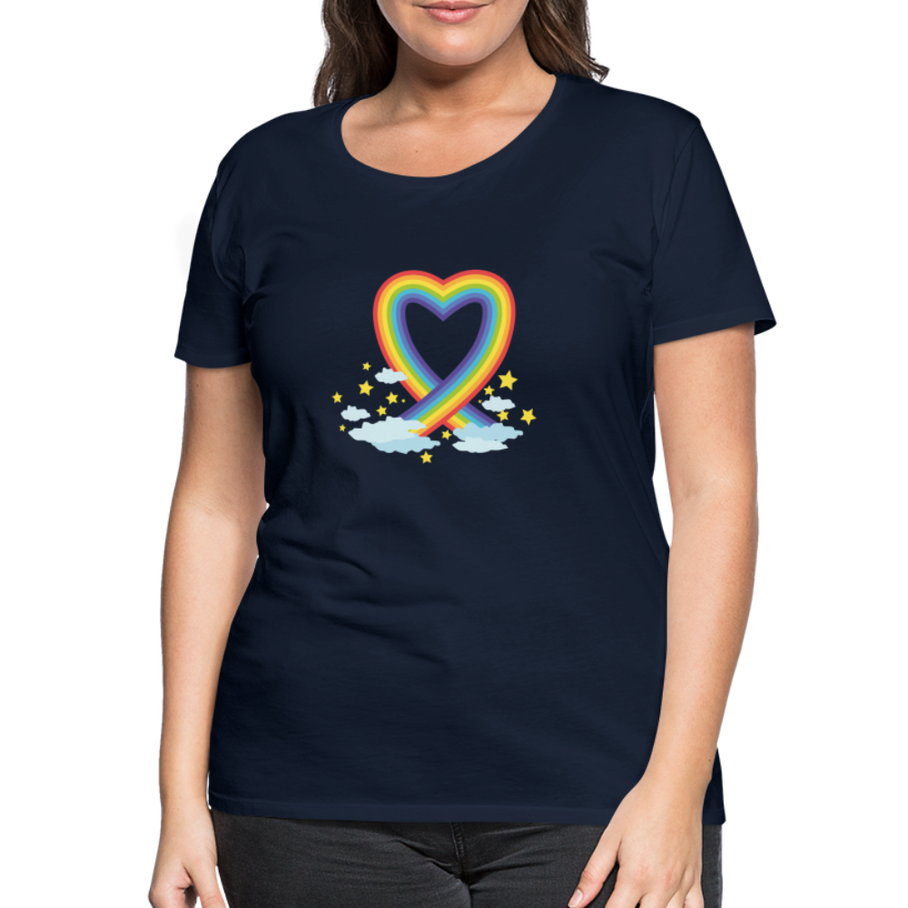 Frauen Premium T-Shirt - Navy