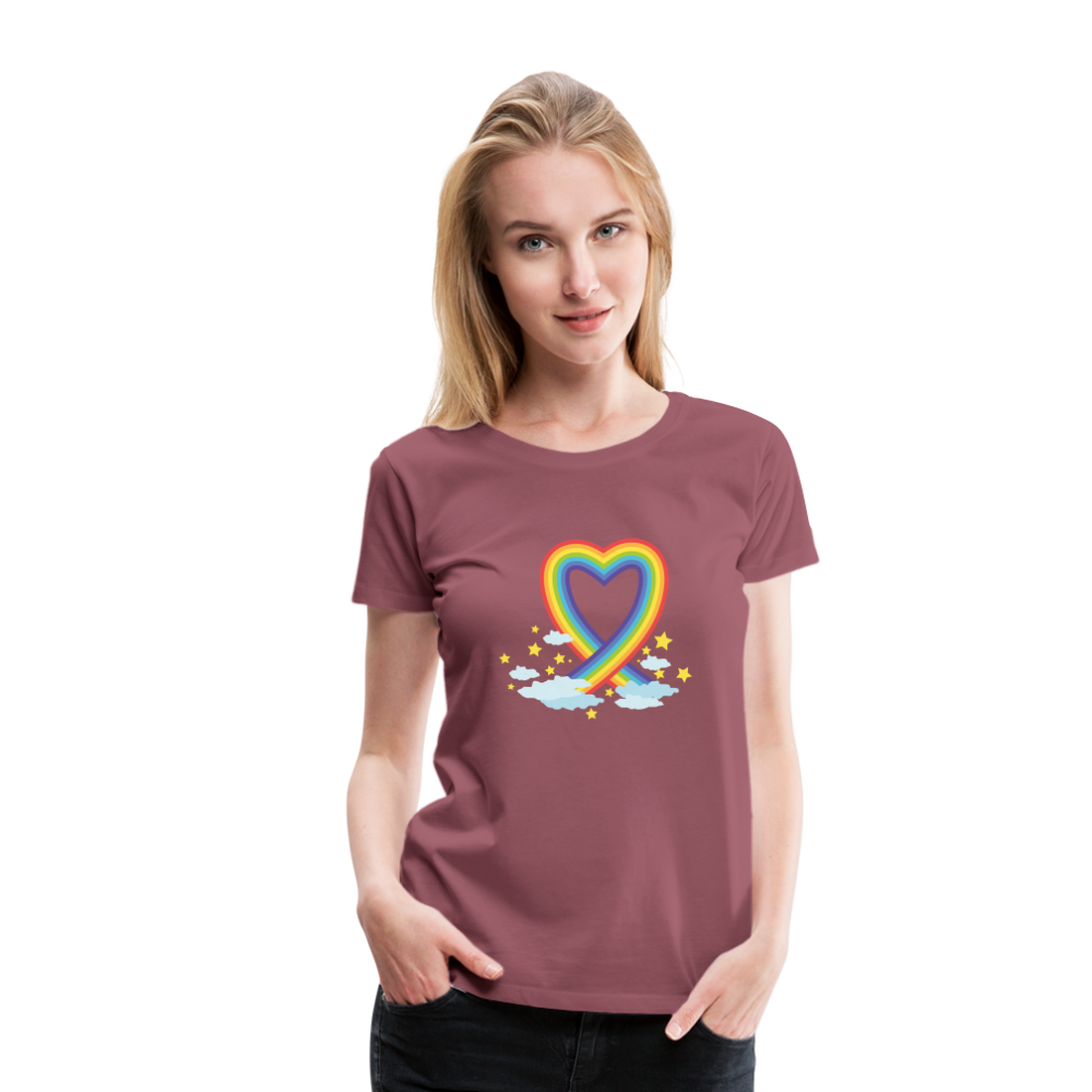 Frauen Premium T-Shirt - Malve