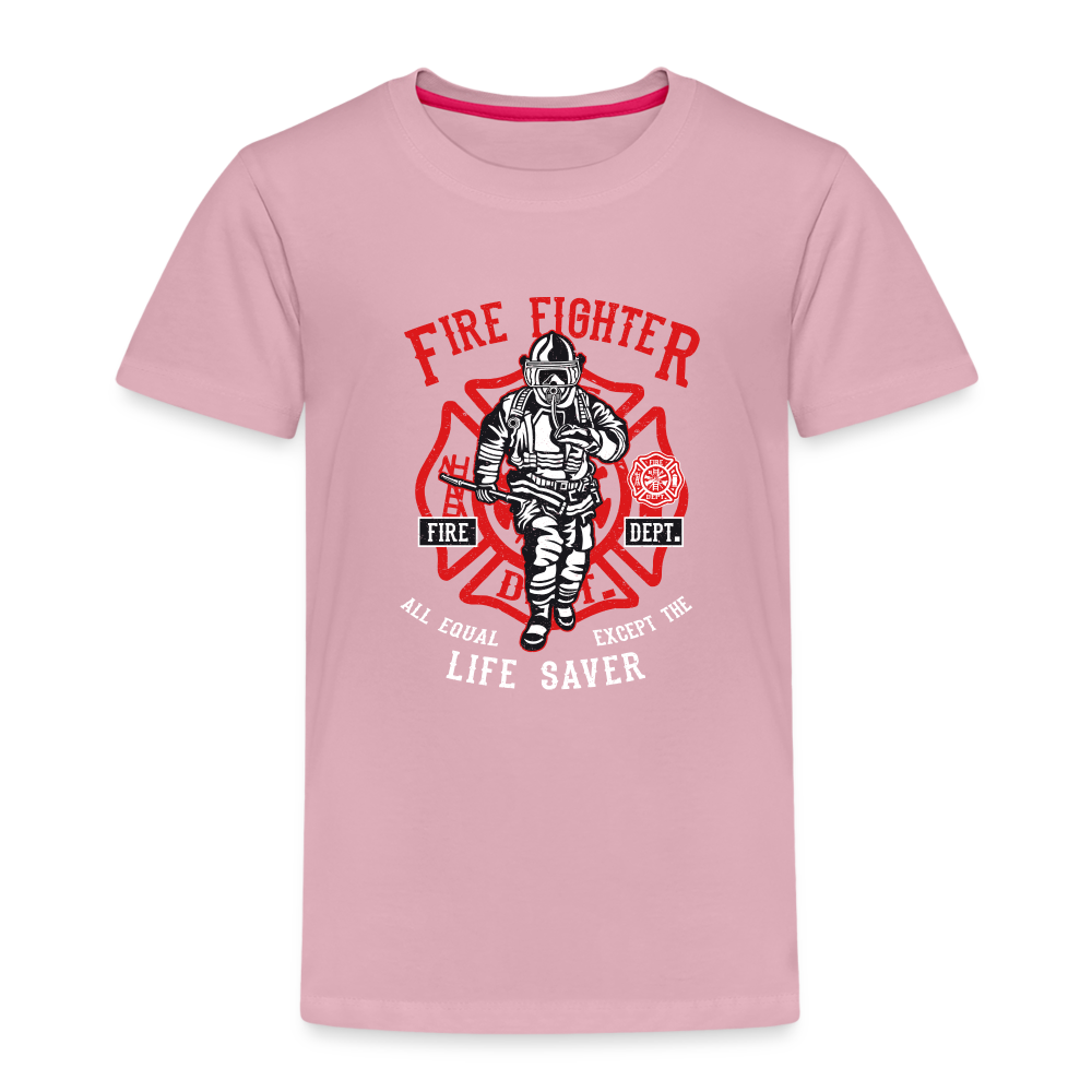 Kinder Premium T-Shirt - Hellrosa