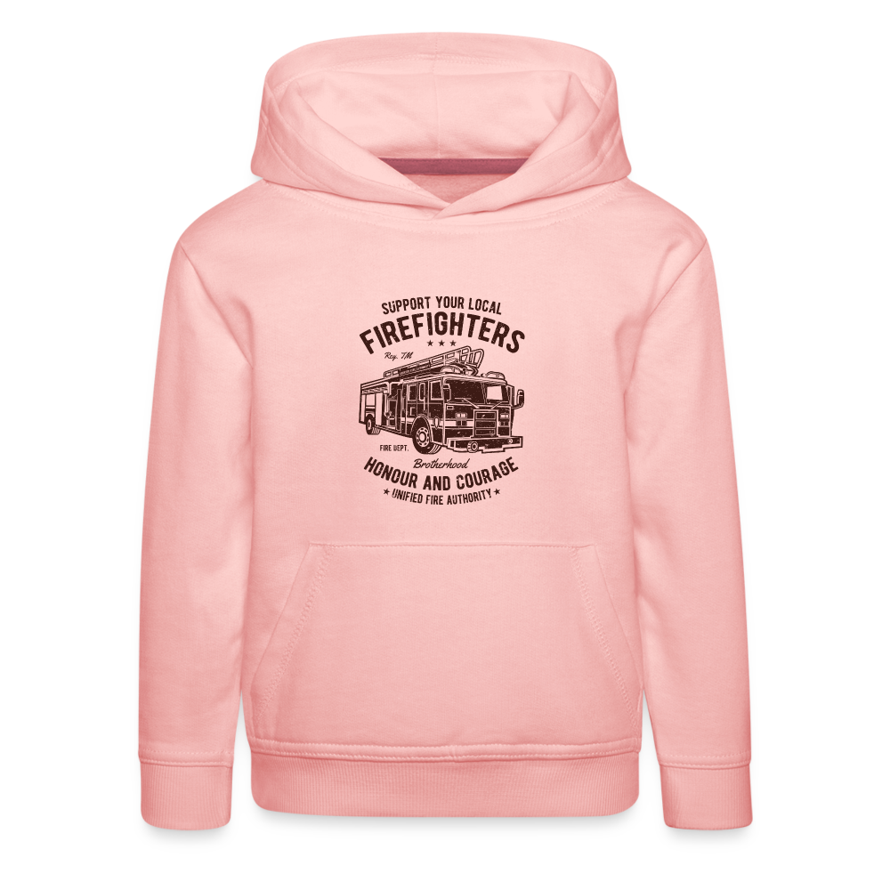 Kinder Premium Hoodie - Kristallrosa