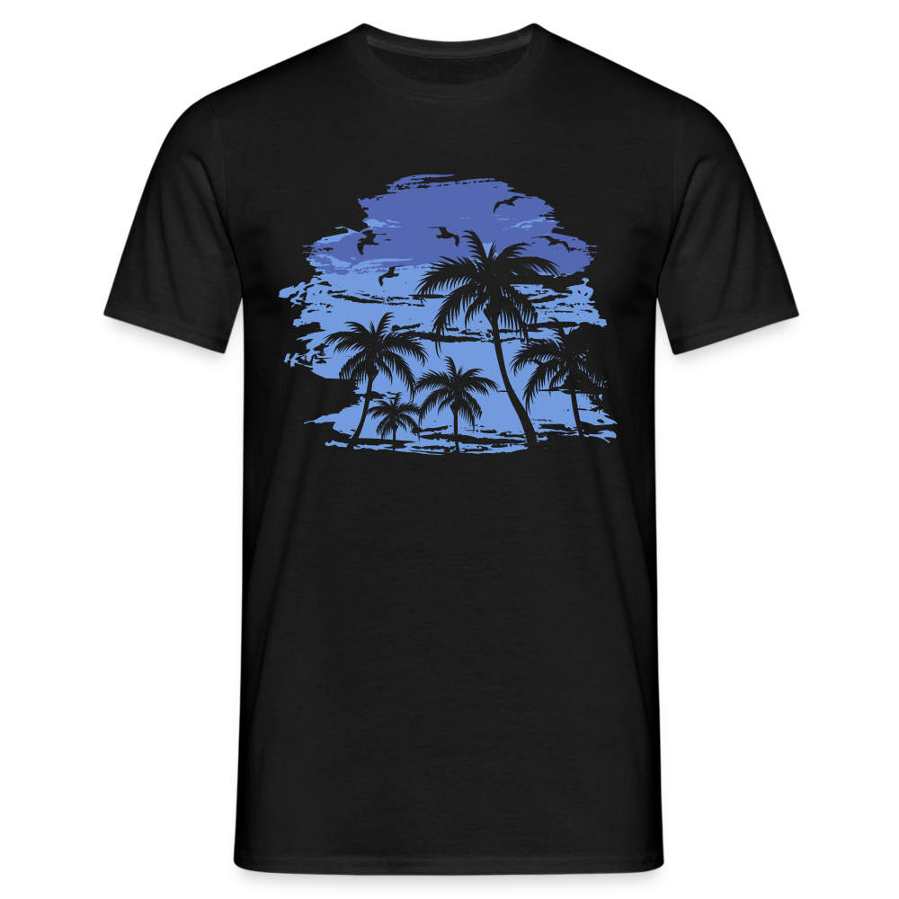 Männer T-Shirt - Schwarz