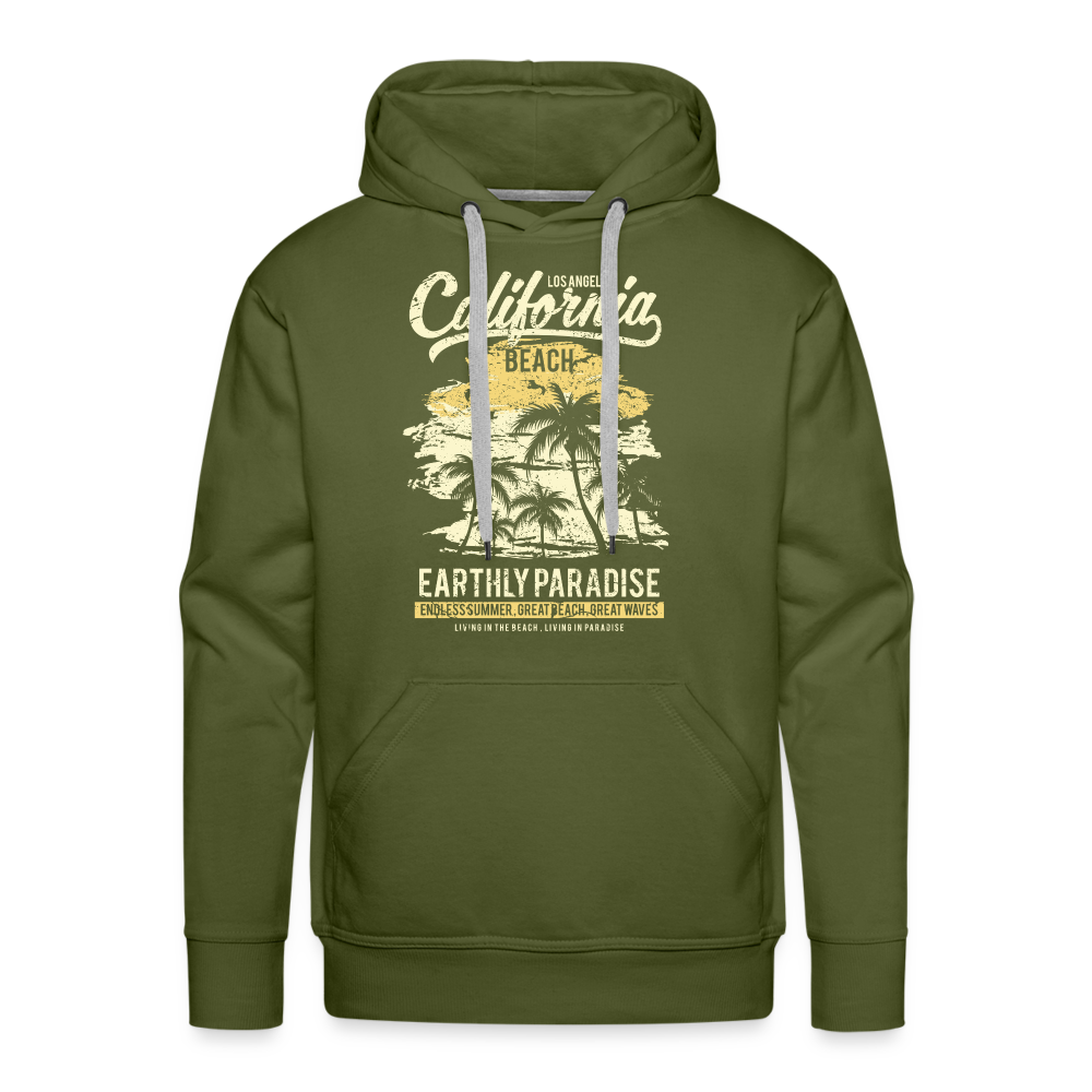 Männer Premium Hoodie - Olivgrün
