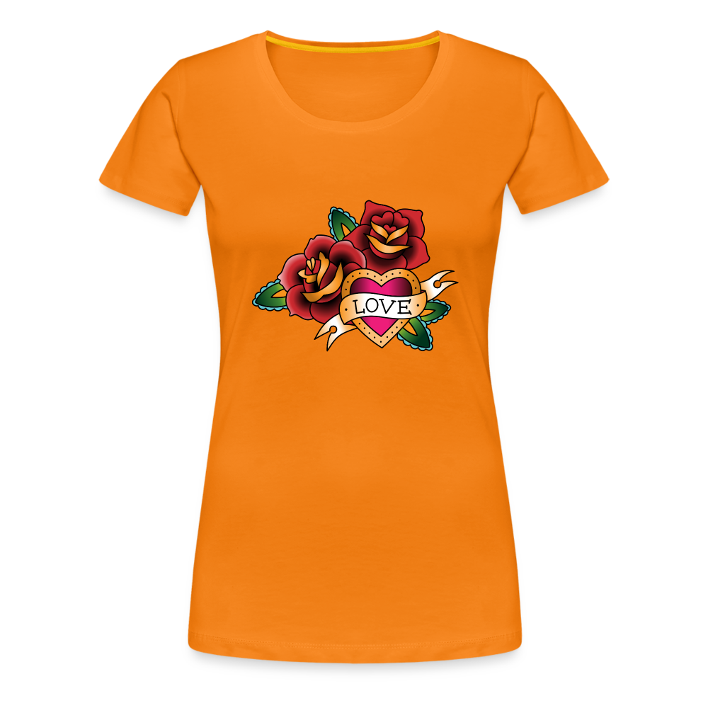 Frauen Premium T-Shirt - Orange