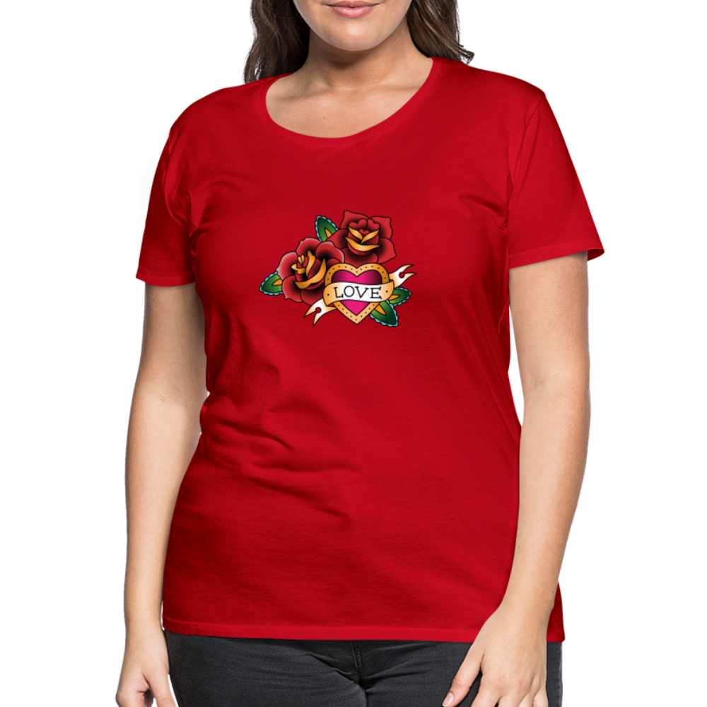 Frauen Premium T-Shirt - Rot