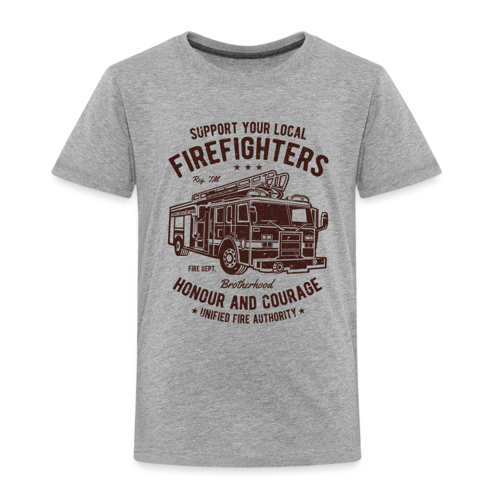 Kinder Premium T-Shirt - Grau meliert