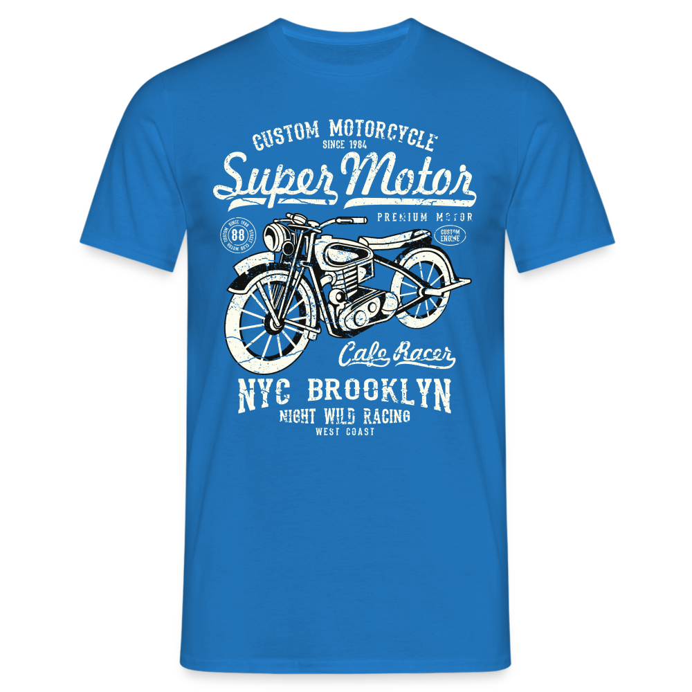 Männer T-Shirt - Royalblau