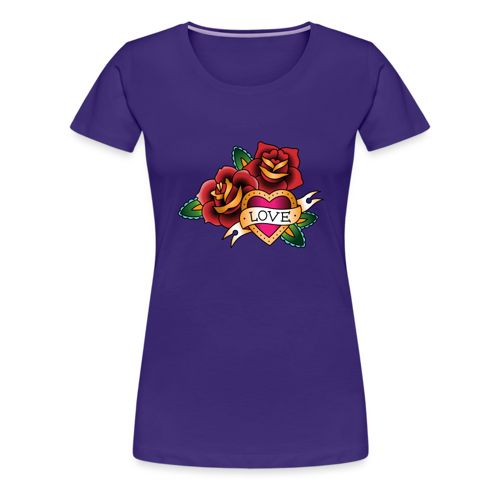 Frauen Premium T-Shirt - Lila