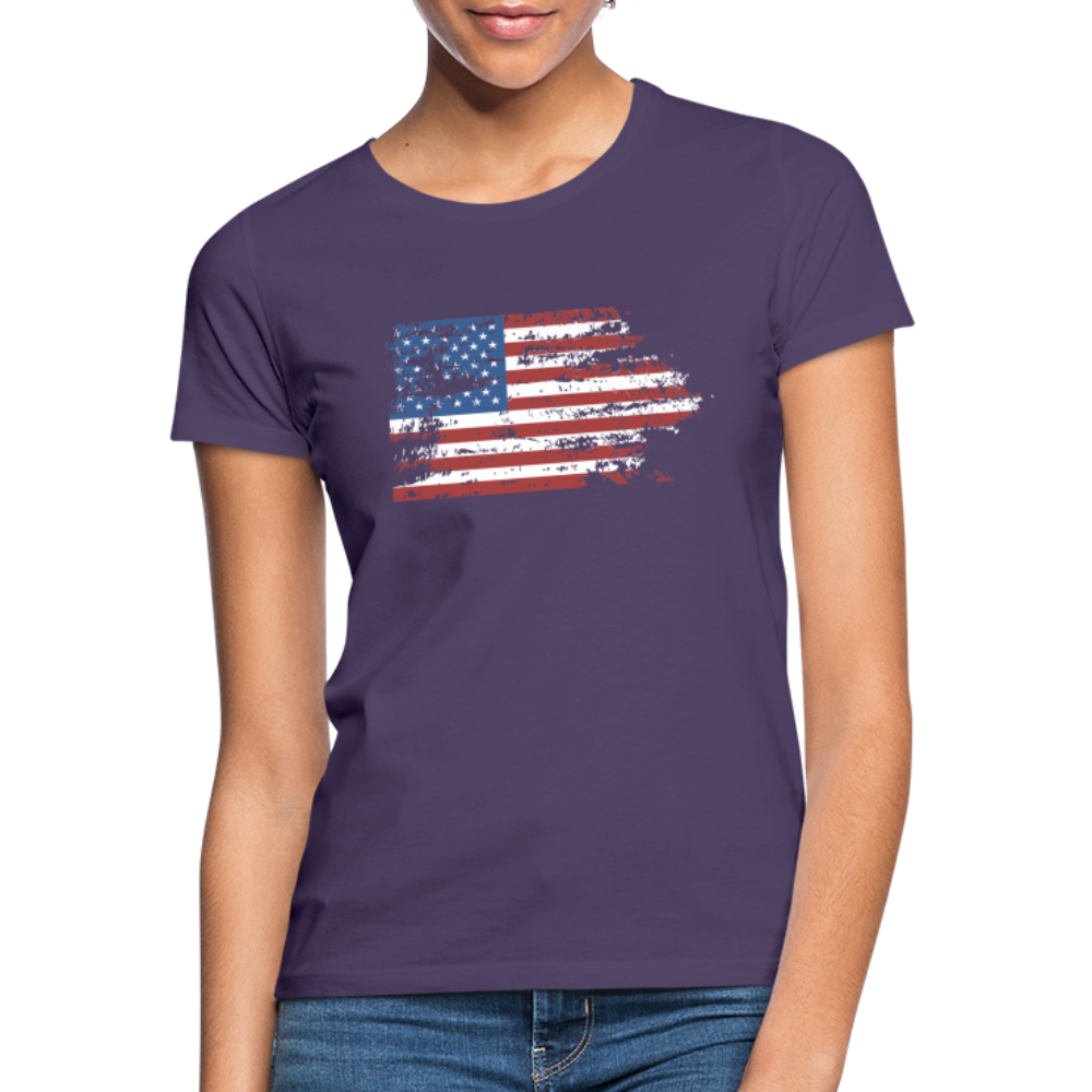 Frauen T-Shirt - Dunkellila