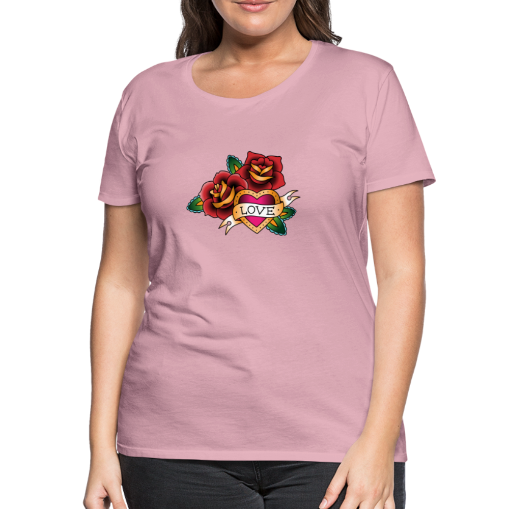 Frauen Premium T-Shirt - Hellrosa