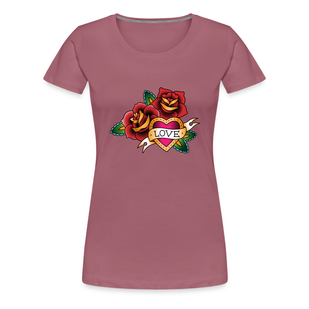 Frauen Premium T-Shirt - Malve