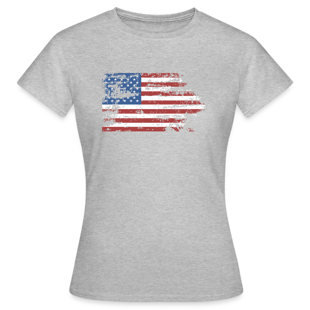 Frauen T-Shirt - Grau meliert