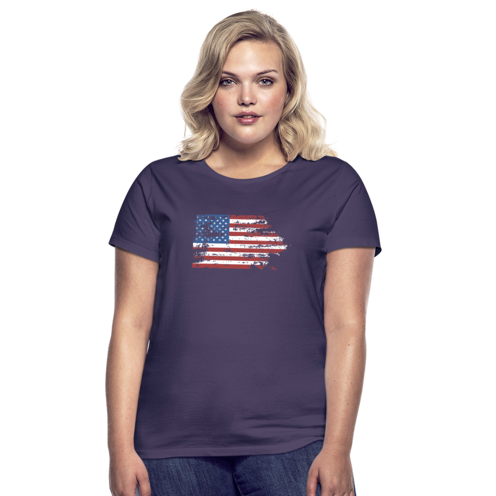 Frauen T-Shirt - Dunkellila