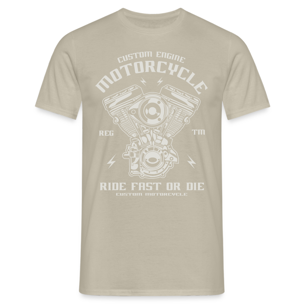 Männer T-Shirt - Sandbeige