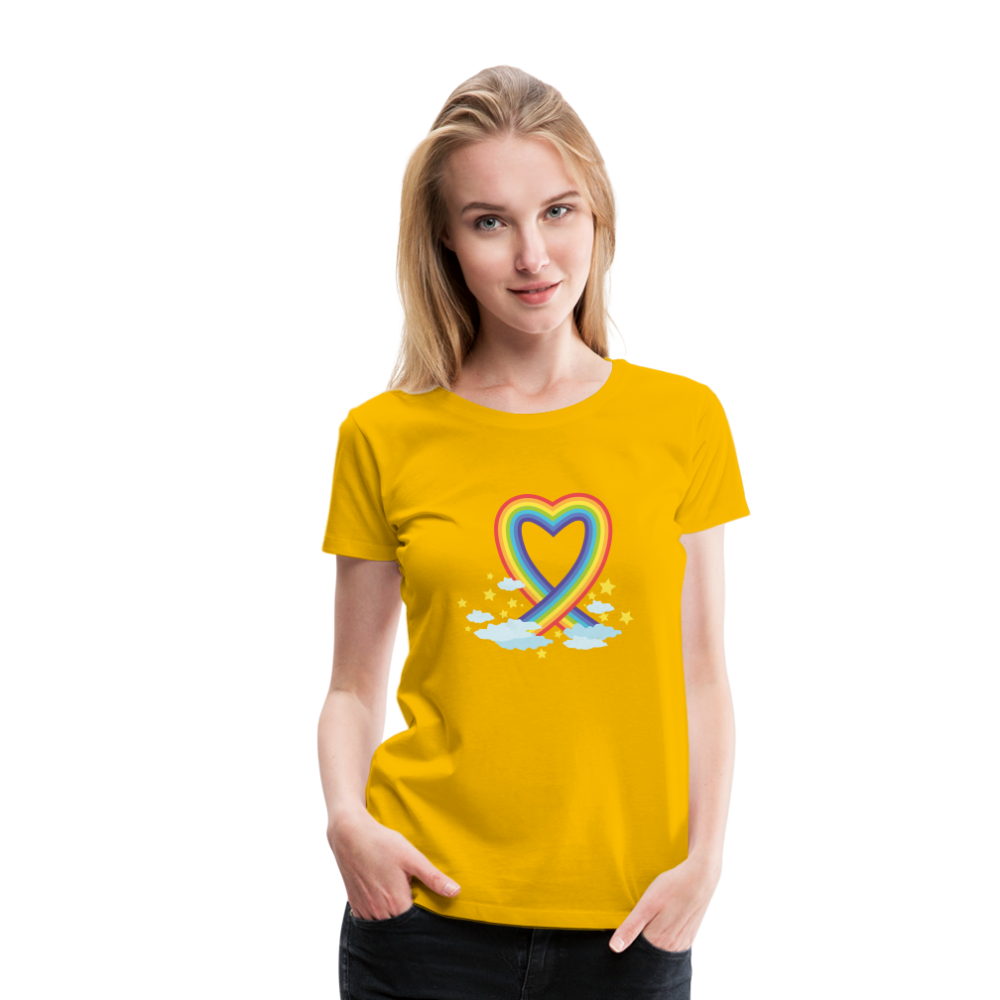 Frauen Premium T-Shirt - Sonnengelb