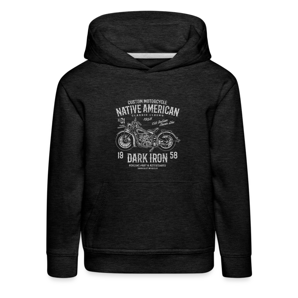 Kinder Premium Hoodie - Anthrazit