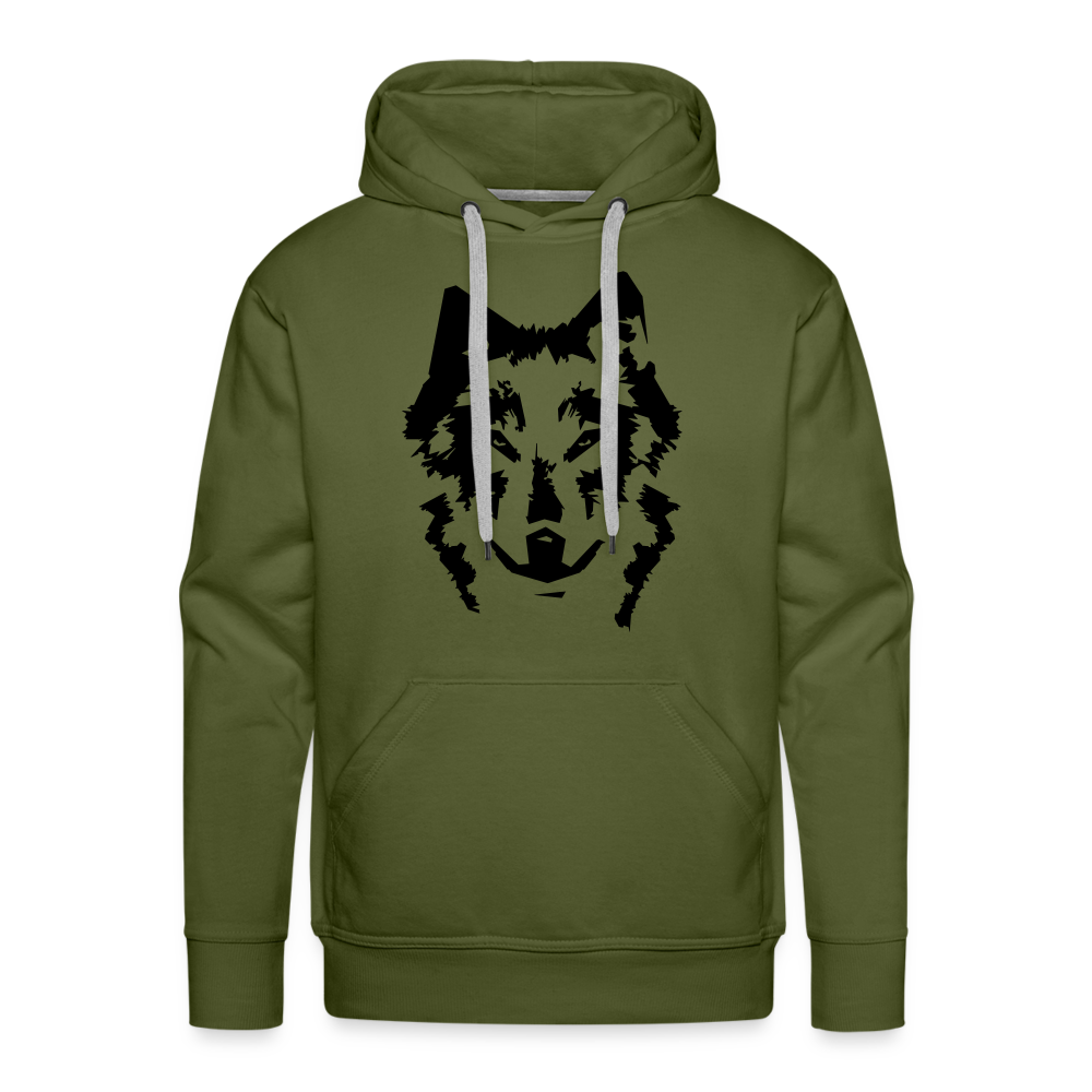 Männer Premium Hoodie - Olivgrün