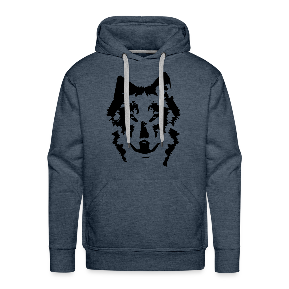Männer Premium Hoodie - Jeansblau