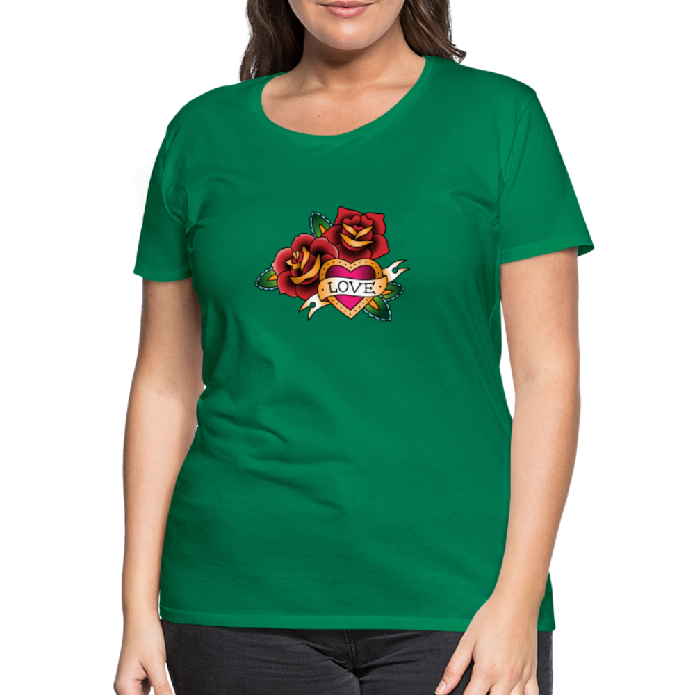 Frauen Premium T-Shirt - Kelly Green