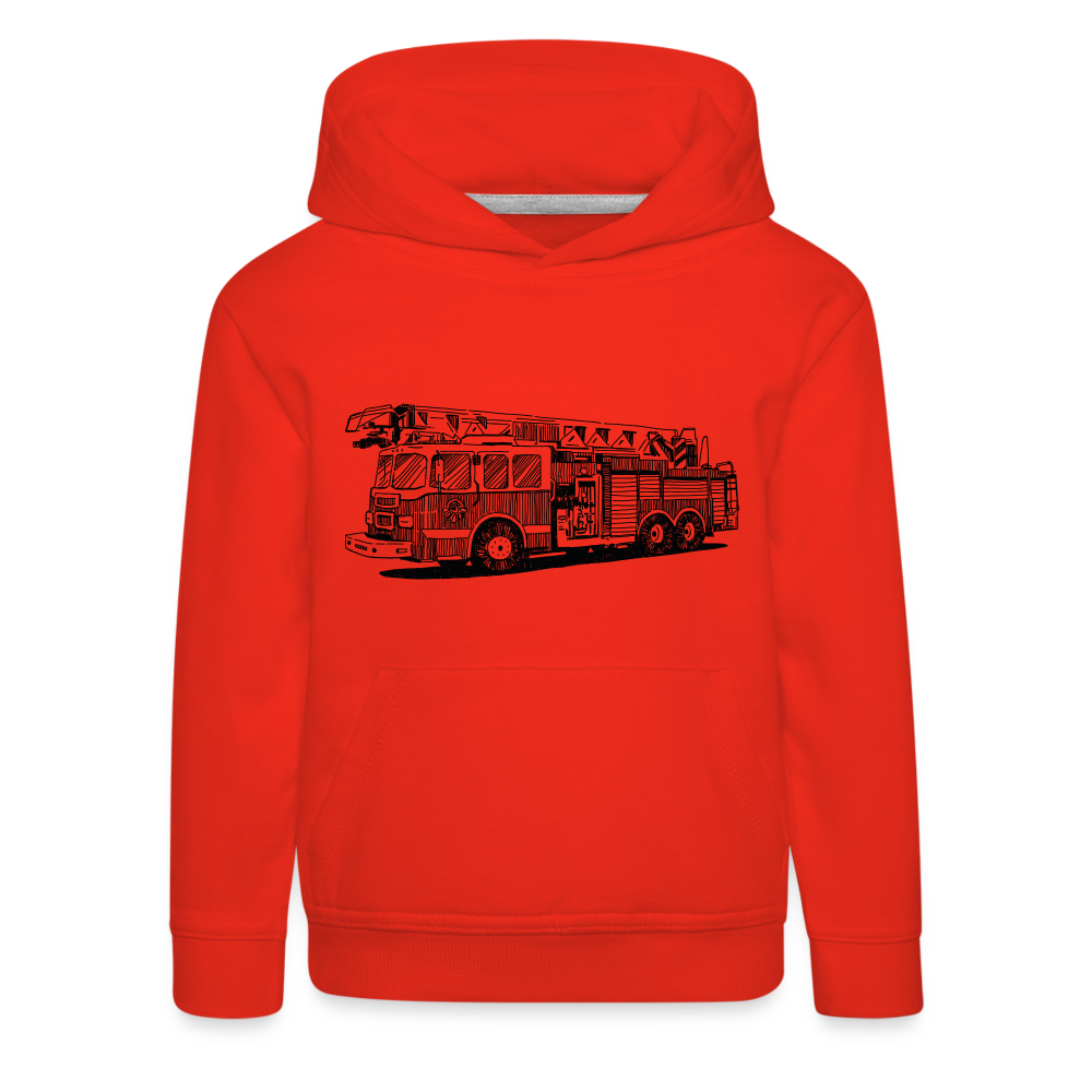 Kinder Premium Hoodie - Rot