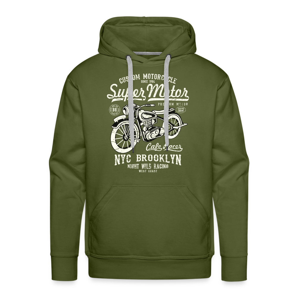 Männer Premium Hoodie - Olivgrün