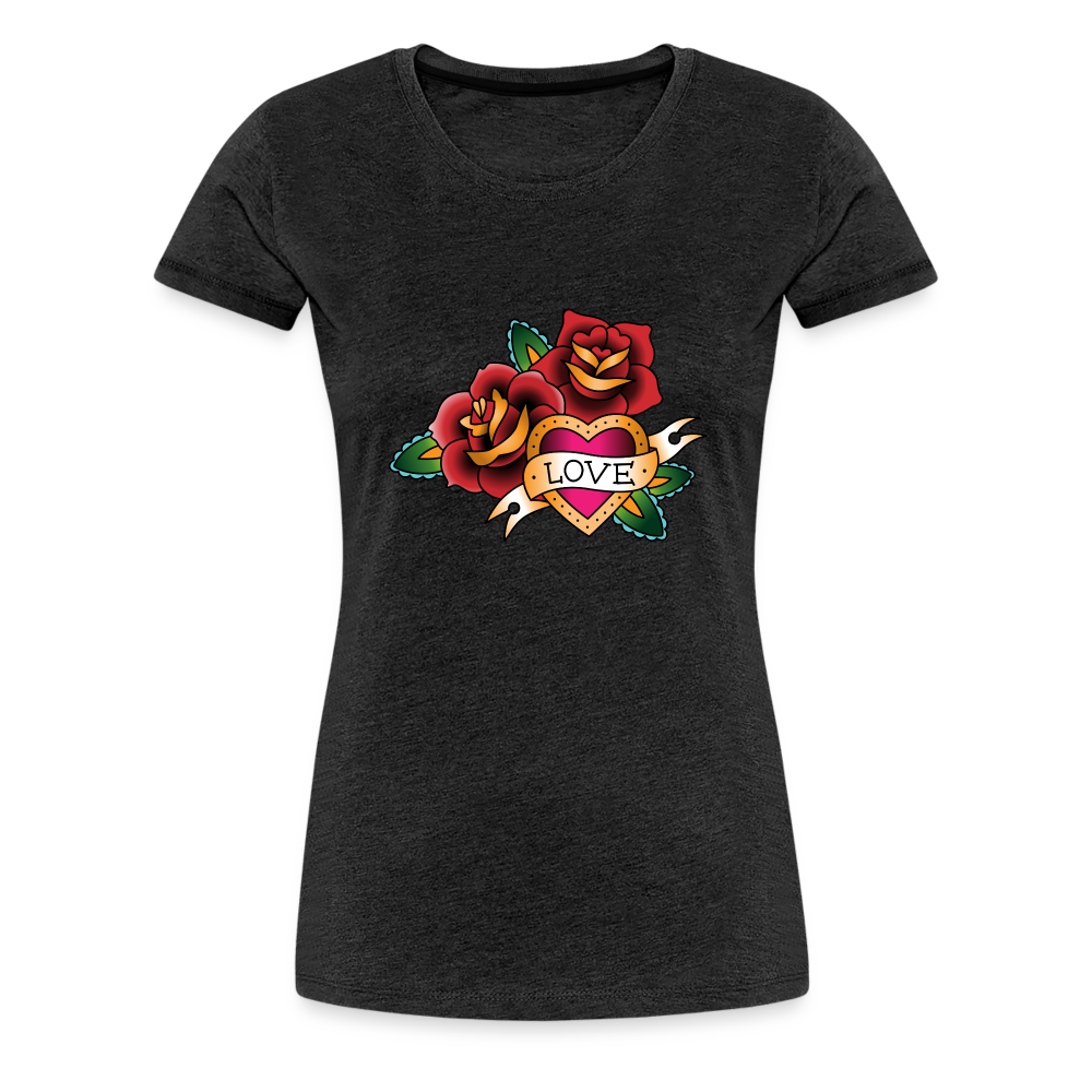 Frauen Premium T-Shirt - Anthrazit