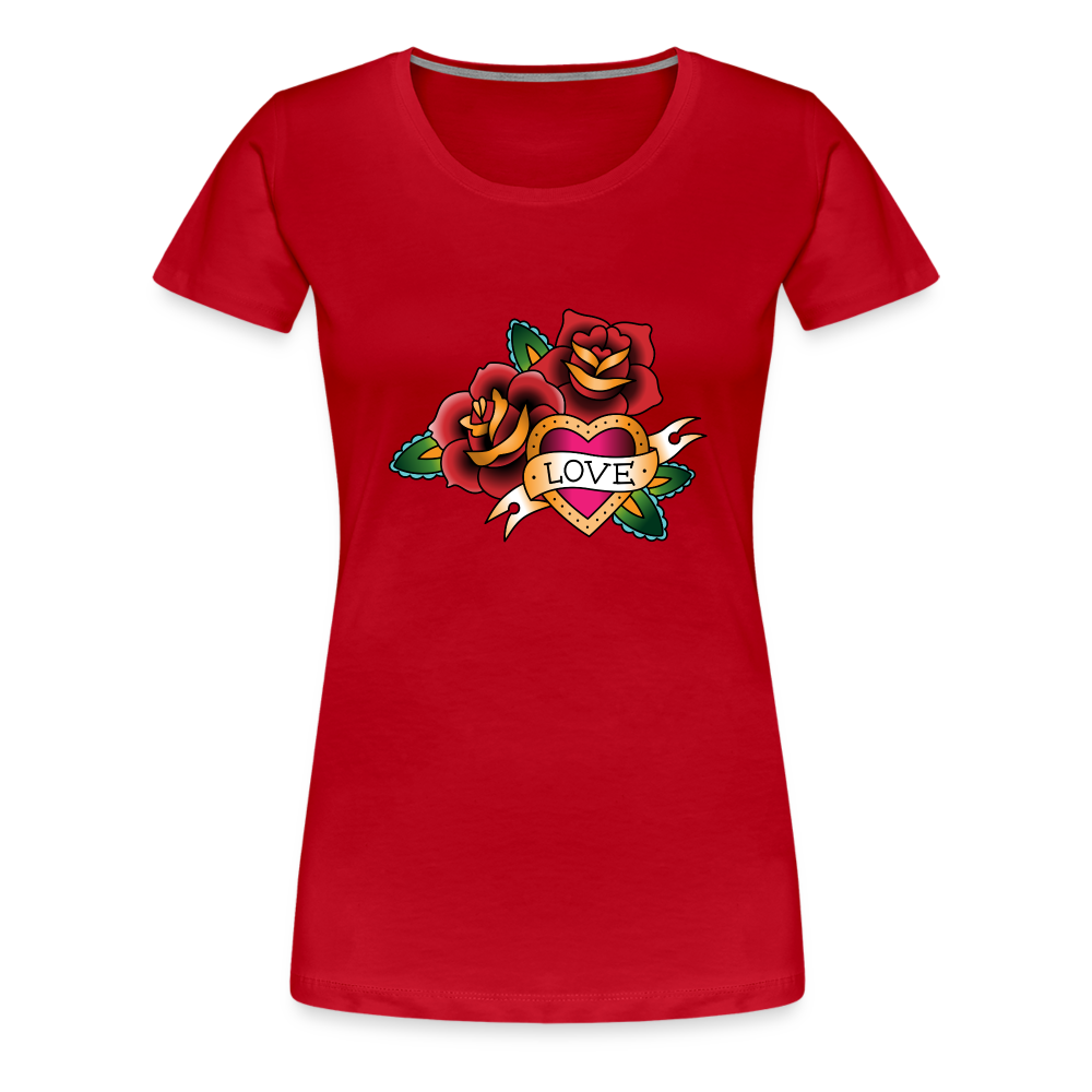Frauen Premium T-Shirt - Rot