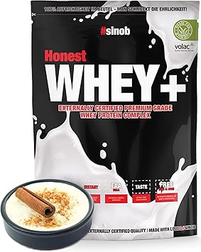 Sinob Honest Whey+ 1000g/ 820g - Reinmark-Shop