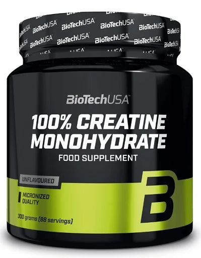 BioTech Creatine Monohydrate 300g Dose - Reinmark-Shop