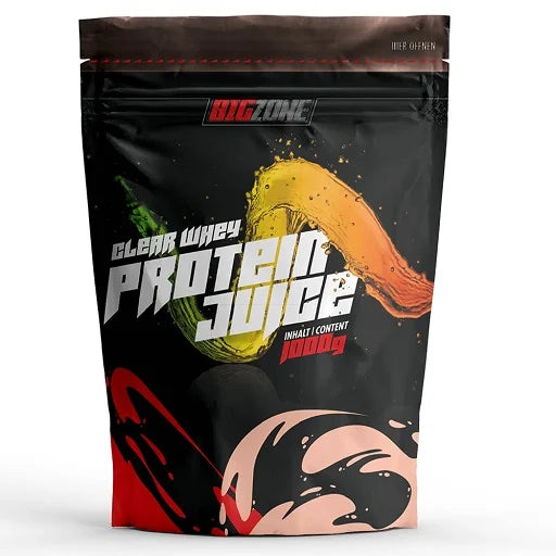 Big Zone Clear Whey Protein Juice 1000g Beutel - Reinmark-Shop
