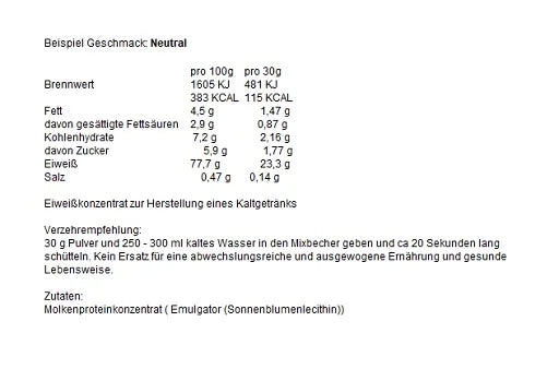 NNT Whey 510g - Reinmark-Shop