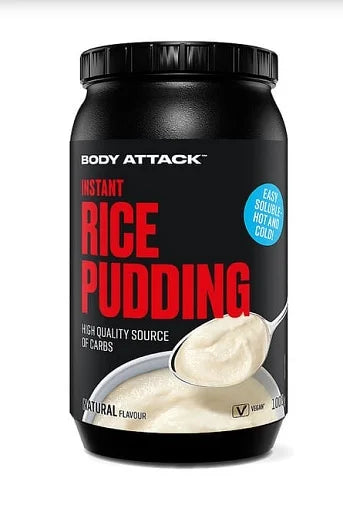 Body Attack Instant Rice Pudding 1000g - Reinmark-Shop