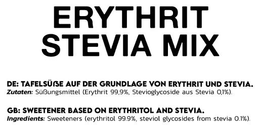 INLEAD Erythrit Stevia Mix 1000g - Reinmark-Shop