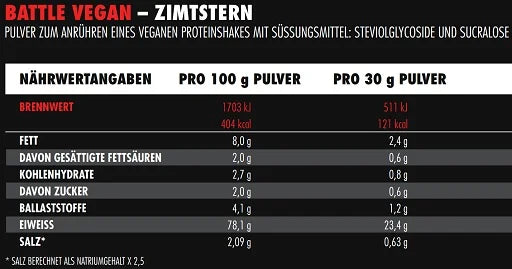 Big Zone Battle Vegan 1000g - Reinmark-Shop
