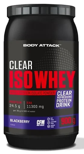Body Attack Clear Iso Whey 900g - Reinmark-Shop